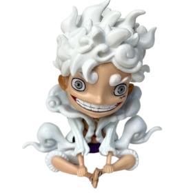 Figura Luffy Gear 5 Blanco